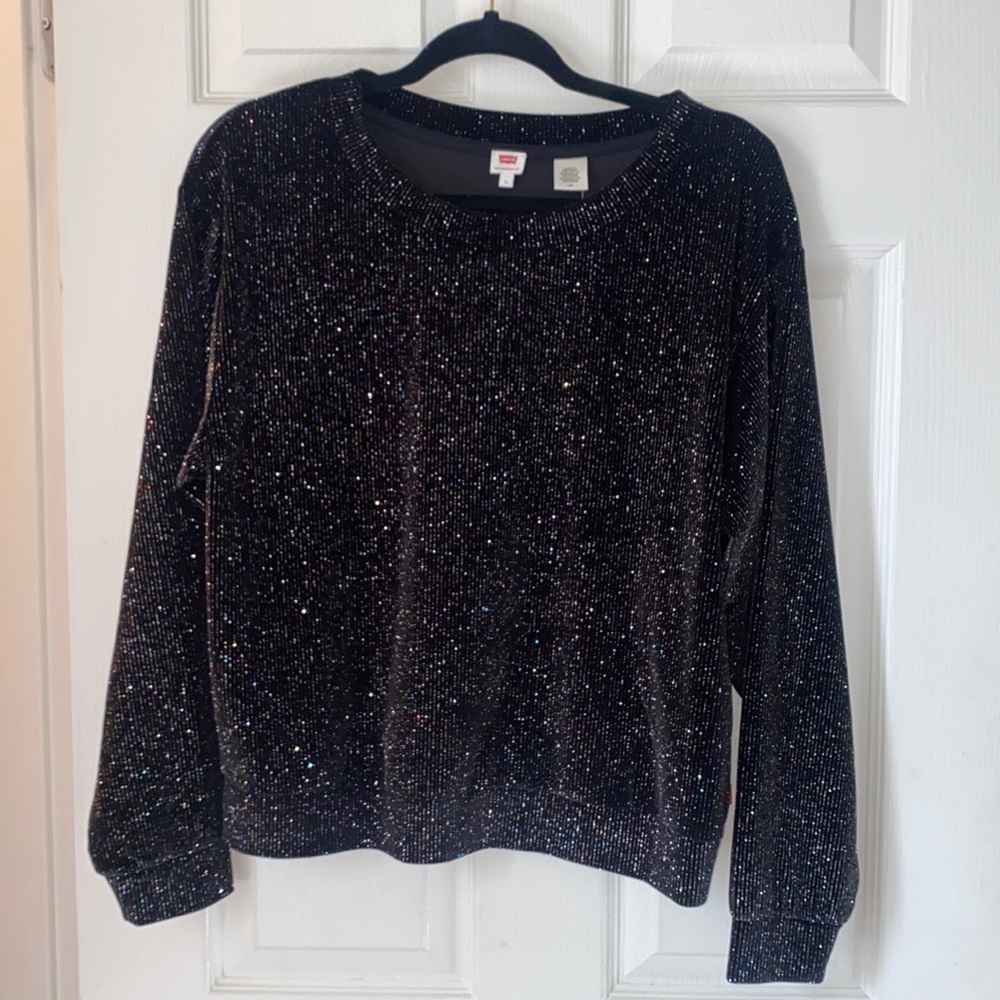Levi’s women sparkly top